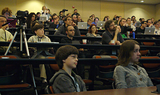 ART AND CODE symposium attendees